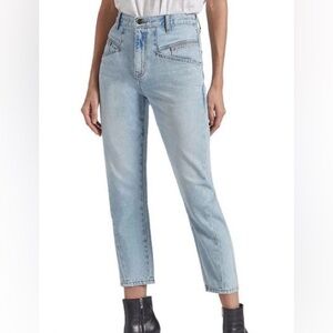Current/Elliott Helix Straight Crop Jean